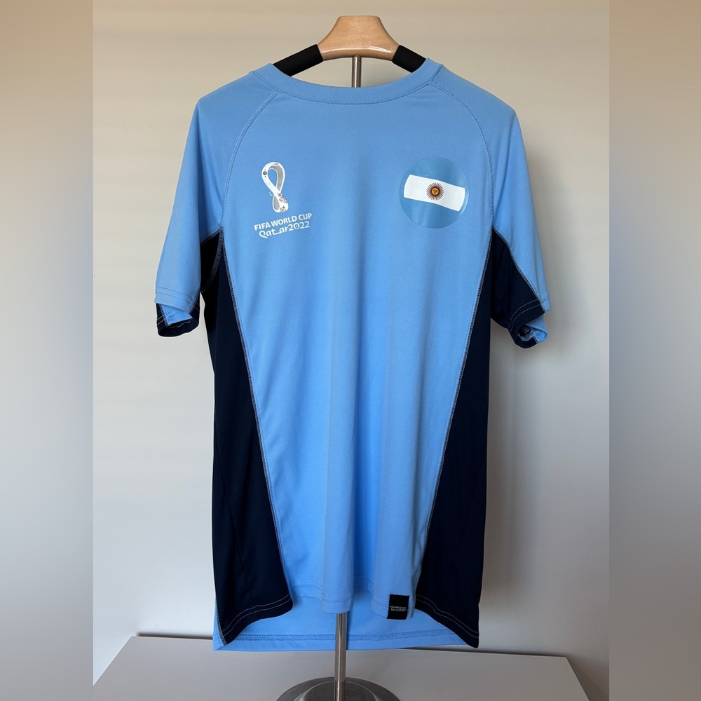 FIFA Boy's Official World Cup 2022 Side Panel T-Shirt - Argentina T-Shirt